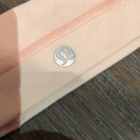 Lululemon light pink headband - Picture 3 of 3